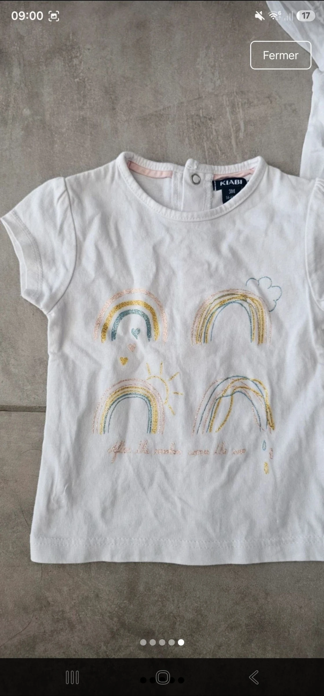 Lote de 4 camisetas de 3 meses – photo 5